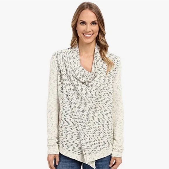 Lucky Brand Cream and Gray Women's Jacket - Picture 1 of 16